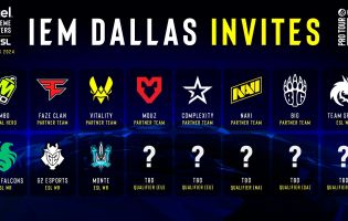 Mais cinco equipes foram confirmadas para o IEM Dallas 2024