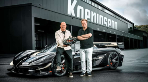 Lego fez uma versão em tamanho real da Lança Koenigsegg Sadair que atingiu 111 km/h