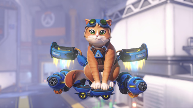 Algumas skins do Jetpack Cat de Overwatch serão inspiradas nos próprios gatos dos desenvolvedores