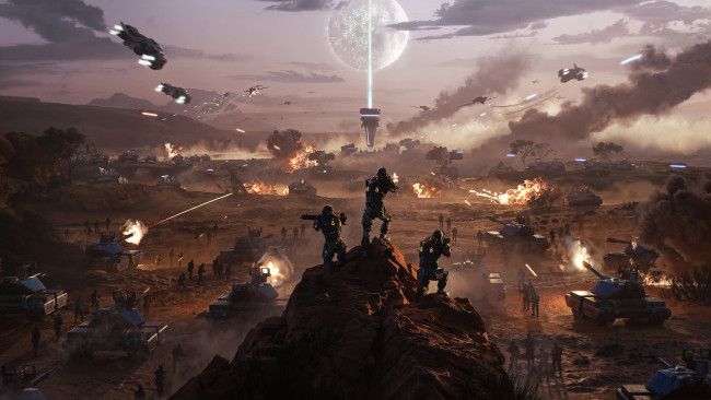 Ashes of the Singularity II Prévia do jogo: Lasers, robôs, tanques, nossa!