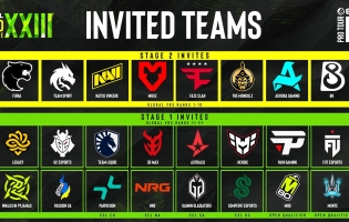 Todas as equipes convidadas para a ESL Pro League: Temporada 23 foram reveladas
