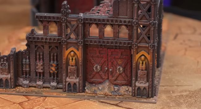 Warhammer revela terreno pré-pintado, lançando com a 11ª edição