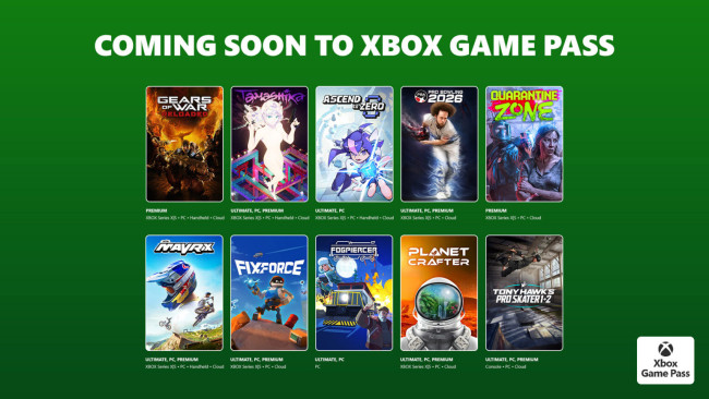 Here são todas novas adições do Game Pass para a primeira metade de julho