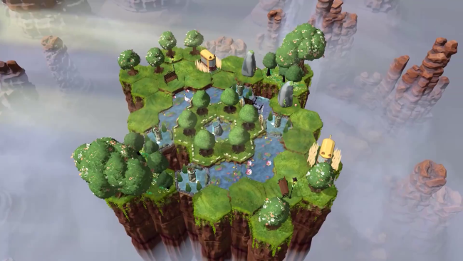 Fairy Mount sobre por que o jogo de estratégia aconchegante Flame, Forest & Flood usa Godot
