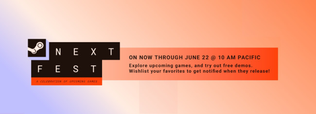 O Steam Next Fest está de volta com mais demos do que qualquer um de nós poderia esperar jogar