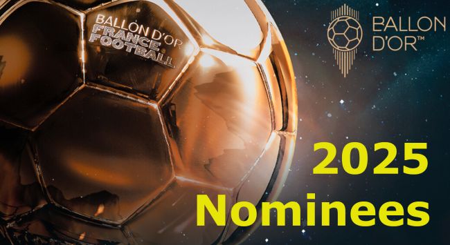 Bola de Ouro 2025: todos os indicados foram anunciados