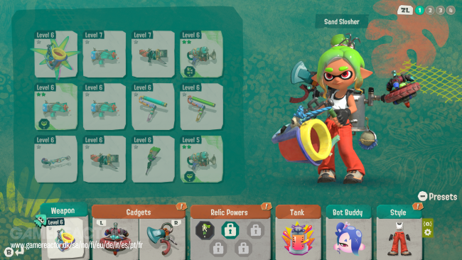 Splatoon Raiders