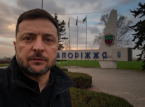 Zelensky visita tropas perto de Zaporizhzhia
