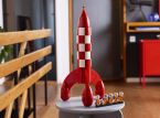 O lend&aacute;rio foguete lunar de Tintim est&aacute; sendo transformado em um conjunto Lego 