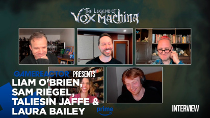 Como fazer Andy Serkis entrar no seu programa - The Legend of Vox Machina Entrevista com Taliesin Jaffe, Laura Baily, Liam O'Brien e Sam Riegel