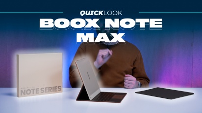Boox Note Max (Quick Look) - Para o Pensamento Expansivo