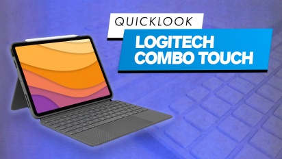Logitech Combo Touch (Quick Look) - Versatilidade do Tablet