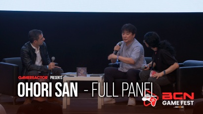 Yasuhiro Ohori, Convidado de Honra no BCN Game Fest - Entrevista em painel com David Caballero