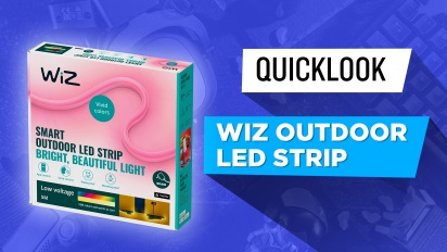 Wiz Connected Outdoor LED Light Strip (Quick Look) - Ambiente ao ar livre