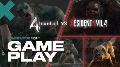 Resident Evil 4 Remake vs Comparação de Jogabilidade Original - El Gigante Battle
